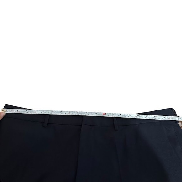 Bluffworks Presidio Regular Fit Navy Blue Trouser‎ Dress Pants Mens 40 x 30 - Picture 3 of 4